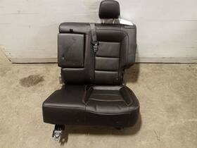215.gm8l24 Chevrolet Truck Right Rear 2nd Second Row Black Leather Split Bench Seat From 2024 Equinox 50030