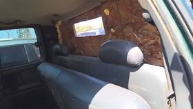 215.gm8m01 Chevrolet Truck 2 Headrests Only 2nd Row Silvrdo15 2001 Seat Rear 1792992 215.gm8m01 Chevrolet Truck 2 Headrests Only 2nd Row Silvrdo15 2001 Seat Rear 1792992