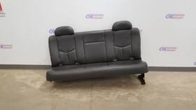 215.gm8n06 Chevrolet Truck 06 Chevy Silverado 2500 Lt Rear Seat Assembly Black Leather Extended Cab