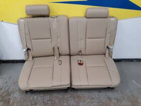 220.gm8c14 Chevrolet Truck 07-14 Tahoe Third Seat Station Wagon Tan Leather