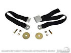 Chrome Early Parchment - Mustang Ford 60 Buckles " 1964-1973 Palomino