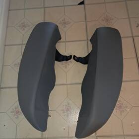 144h Chrysler 300c Rear Seat Bolster Pair Lh Rh 2005-2010 Nice Oem