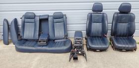 5pt341x9aa Chrysler 2016-2019 300 Front Left Right Rear Seats S Leather Complete Set Oem