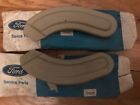 D2fz-6261694-5-b Ford Nos Maverick Front Seat Back Side Pivot Covers Beige