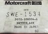 D97z-10b924-a Nos Oem Ford Courier Pickup Seat Belt Warning Lamp