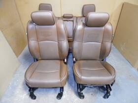 03912 Dodge -03912 2015 Ram 1500 Longhorn Front Bucket And Rear Leather Seats Brown Oem