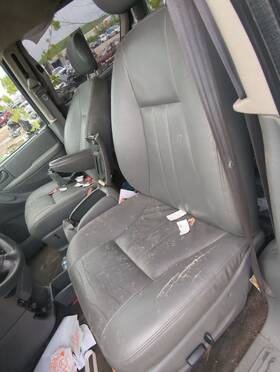 202-01743a Dodge Grand Caravan Driver Front Seat Oem Dark Grey Qszkg