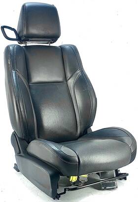 202-04333b Dodge 2015-2023 Challenger Passenger Rh Seat Front Manual Leather Black Oem