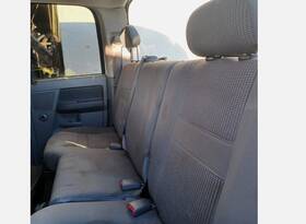 215.ch8806 Dodge 06 Crew Cab Ram2500 2006 Seat Rear Gray Cloth