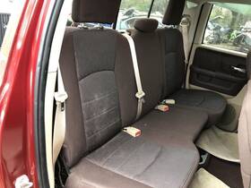 215.ch8m13 Dodge 2013-2018 Ram Rear Back Seat Bench Quad Cab U1 Tan Cloth Fabric 852141