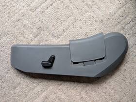4400406lh Dodge 2007-10 Avenger Lh Driver Side Power Switch Gray Seat Trim Panel