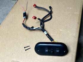 55350129 Dodge 94-97 Ram 1500 - Driver Side Power Seat Track Switch Wire Hanress Wiring