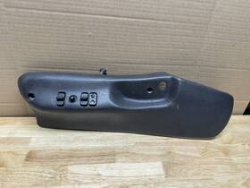 807407ac Dodge 98-01 Cracked Ram Drivers Power Seat Trim Bezel Switch Dark Gray Agate