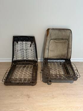 2598176 Dodge Plymouth 1966-67 Bucket Seats Valiant Barracuda Dart A-body Mopar Original