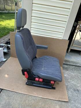 202-01830br Dodge Truck Passenger Front Seat Bucket Cloth Fits 02-06 Sprinter 2500