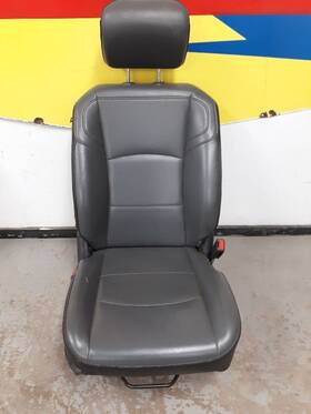 202-03744br Dodge Truck 12-23 2500 Pickup Right Passenger Front Seat Bucket Gray Vinyl