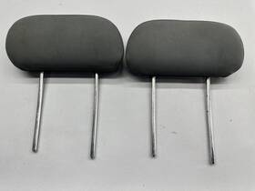 206.ch8708 Dodge Truck 06-09 Ram 2500 Big Horn Rear Headrest Set Pair Gray Cloth Quad Cab