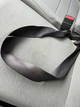 210-02112 Dodge Truck Center Lap Seat Belt Front Classic Style 5 Lug Wheel Fit 13-20 1500 Pickup