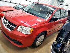 215.ch8414 Dodge Truck 2 Headrests Only 2nd Row Caravan 2014 Seat Rear 1670840