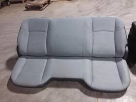 215.ch8c21 Dodge Truck 2021 Ram2500 Rear Seat Bench Matte Gray Cloth Trim X8 Folding
