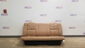 215.ch8n02 Dodge Truck 02 Ram 2500 Quad Cab Rear Seat Assembly Tan Leather