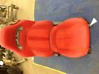 Dodge Viper Left Driver Front Seat Red Leather Power Used