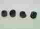 Eo528 1957 Chevrolet Only Seat Back Stop Set 4 Piece Correct Offset Round Taper