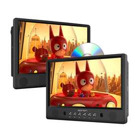Stl0326usicm3 Eonon Black 2x 10.1 Inch Lcd Car Headrest Hd Active Pillow Monitor Dvd Player Usb Sd Stl0326usicm3 Eonon Black 2x 10.1 Inch Lcd Car Headrest Hd Active Pillow Monitor Dvd Player Usb Sd