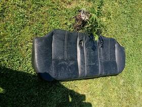 52208197551 Factory Oem Bmw Rear Seat Base Bottom Cushion Leather Schwarz E39 5 Series 97-03