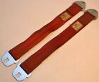 C4ab-6261276-a Fomoco Ford Galaxie Seat Belt Tongues Boot Beige Original Oem