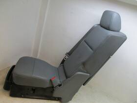 202-03202b Ford 11 12 13 14 F150 F-150 Lariat Gray Leather Folding Center Front Seat Oem