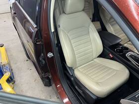 202-04221br Ford Passenger Front Seat Bucket Leather Electric Fits 15-16 Edge 217623