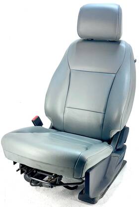 202-12082b Ford 2021-2025 F150 Driver Lh Bench Seat 40/20/40 Vinyl Gray Manual Oem
