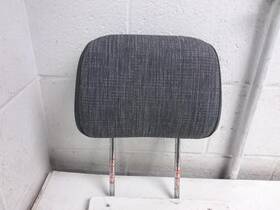 206.fd8323 Ford 2023 F250sd Driver Left Side Front Headrest Matte Gray Cloth Trim 3s