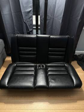 215.fd1g03 Ford Sn95 Mustang Cobra Convertible Rear Seat Set Upper And Lower Fits 1994-1998