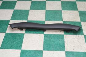 215-ford Ford 01-04 Mustang Midnight Black Leather Rear 2nd Row Seat Upper Cushion Headrest Oe