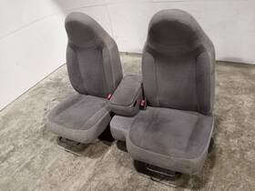 2191-a Ford 1998-2002 Ranger Super Cab 60/40 Grey Cloth Manual Bench With Center Armrest