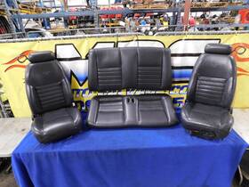 25026 Ford 1999-2004 Mustang Convertible Oem Dark Charcoal Front Rear Seats R22