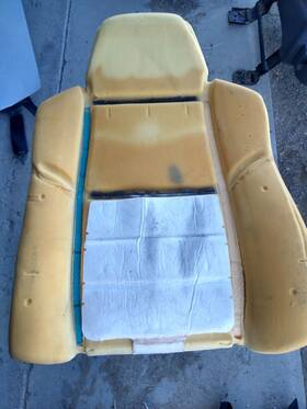 2c3z-2564811-aa Ford Left Front Bucket Seat Back Foam Pad Cushion 02-07 Super Duty