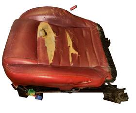 4r3t-14a699-gs818 Ford 05-09 Mustang 6 Way Power Seat Track Driver Lh Oem With Base Gt Leather