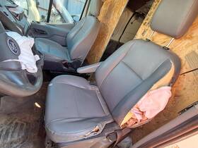 50295 Ford Used Front Left Seat Fits 2017 Transit 250 Vinyl Manual G