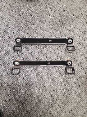 6r33-63601-aa Ford Oem Mustang S197 2005-2009 Rear Seat Child Brackets Pair