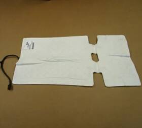 3w1x-14d698-ab Ford 6w13-14d698-ab 03-11 Lincoln Town Car Bottom Piece Heat Seat Pad #