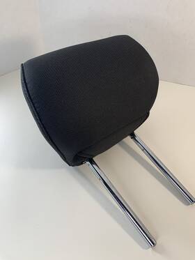 752.fd1k10 Ford 2008-2012 Fusion Headrest Rear Back Seat Left And Right End Black Cloth Oem