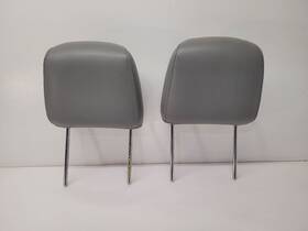 7r3z63611a08bd Ford 2005-2009 Mustang Rh Right Lh Left Front Headrest Gray Leather 7r3z63611a08