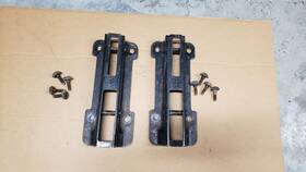 8024-1662440 Ford 2008 14 Econoline Van 2nd And 3rd Row Bench Seat Brackets 11 Or 15 Passenger