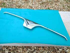 Bj5661102 Ford 1955 1956 Fairlane Sunliner Convertible Top Of Upper Rear Seat Inch V Trim