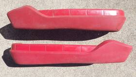 C0ab-6462186-ew Ford 1960 Front Seat Finish Trim Oem 1961 Fairlane 500 1962 Galaxie