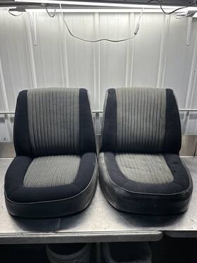 D7ub-1160012-aa Ford 1975-1991 Econoline Van Bucket Seats Bronco Truck Galaxie Fairlane Oem