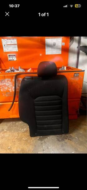Ds7z-5466600-rb Ford 2013 - 2016 Fusion Rear Passenger Side Upper Back Seat Cushion Oem
